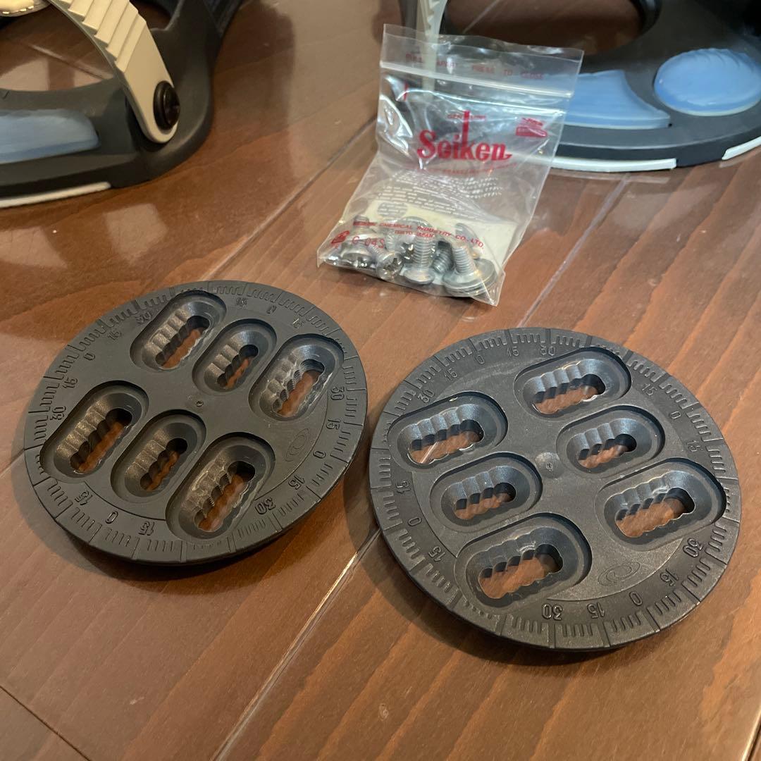 SALOMON スノーボードビンディング ベージュ