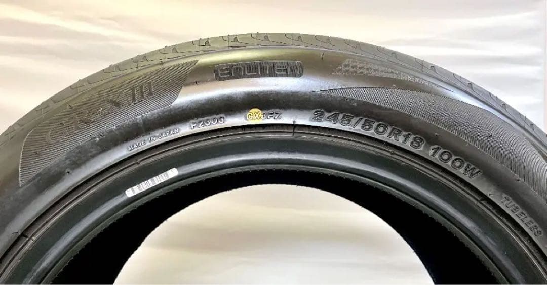 【国産高級】ブリヂストンREGNO GR-X3 245/50R18 100W2本