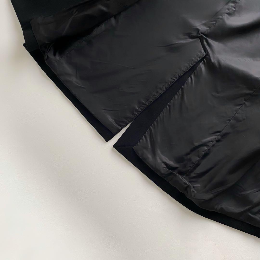 【リラックスフィット】マッキントッシュ ウールメルトン チェスターコート 黒