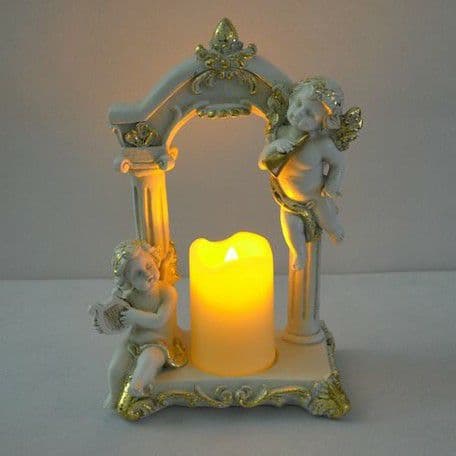 要問い合せ♥️癒され天使♥️ロココ調　エンジェル　天使　キャンドルライト　LED