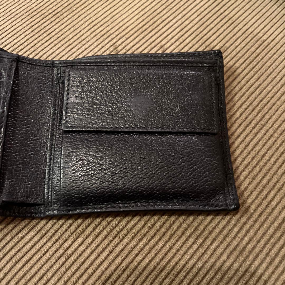 【★大幅値下可】GUCCI GGロゴ 二つ折り財布 ベージュ/ネイビー/赤