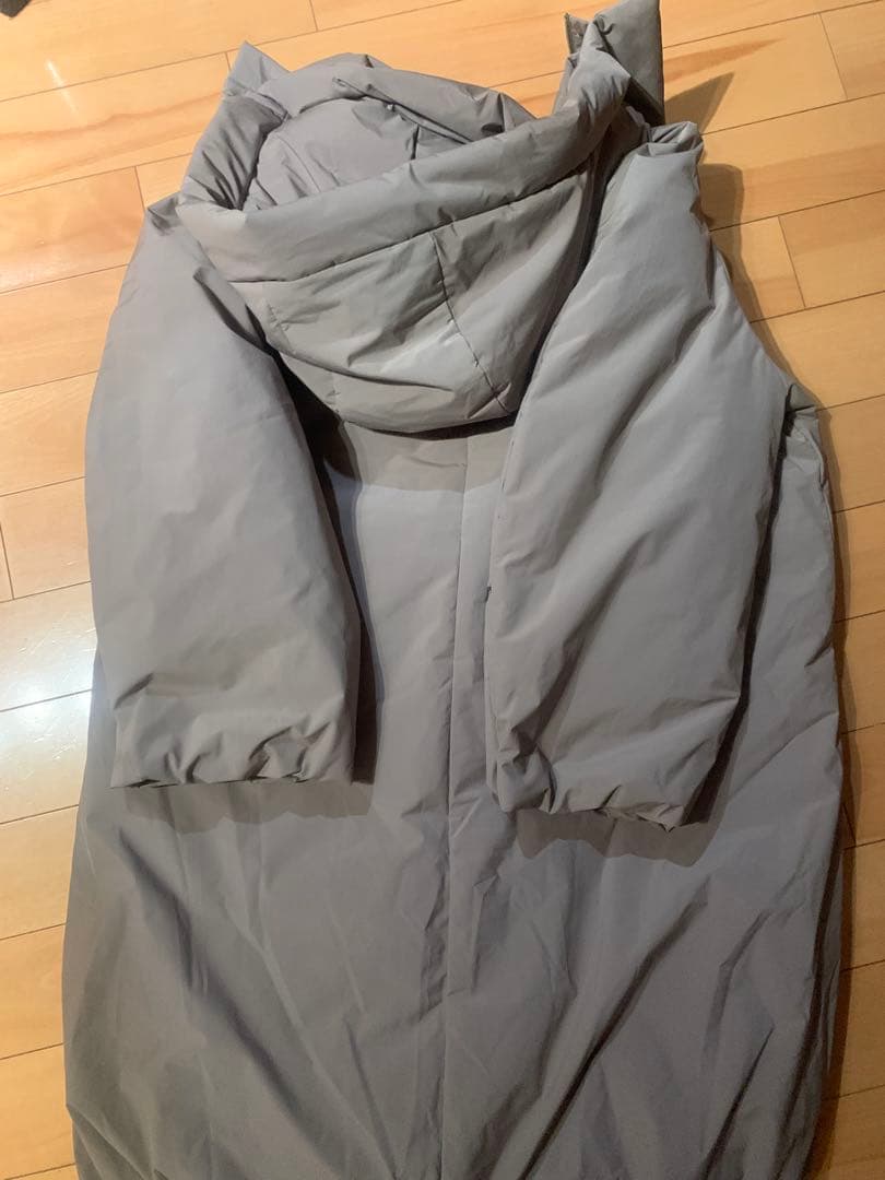 CLANE クラネ BALLOON HOODIE LONG DOWN COAT