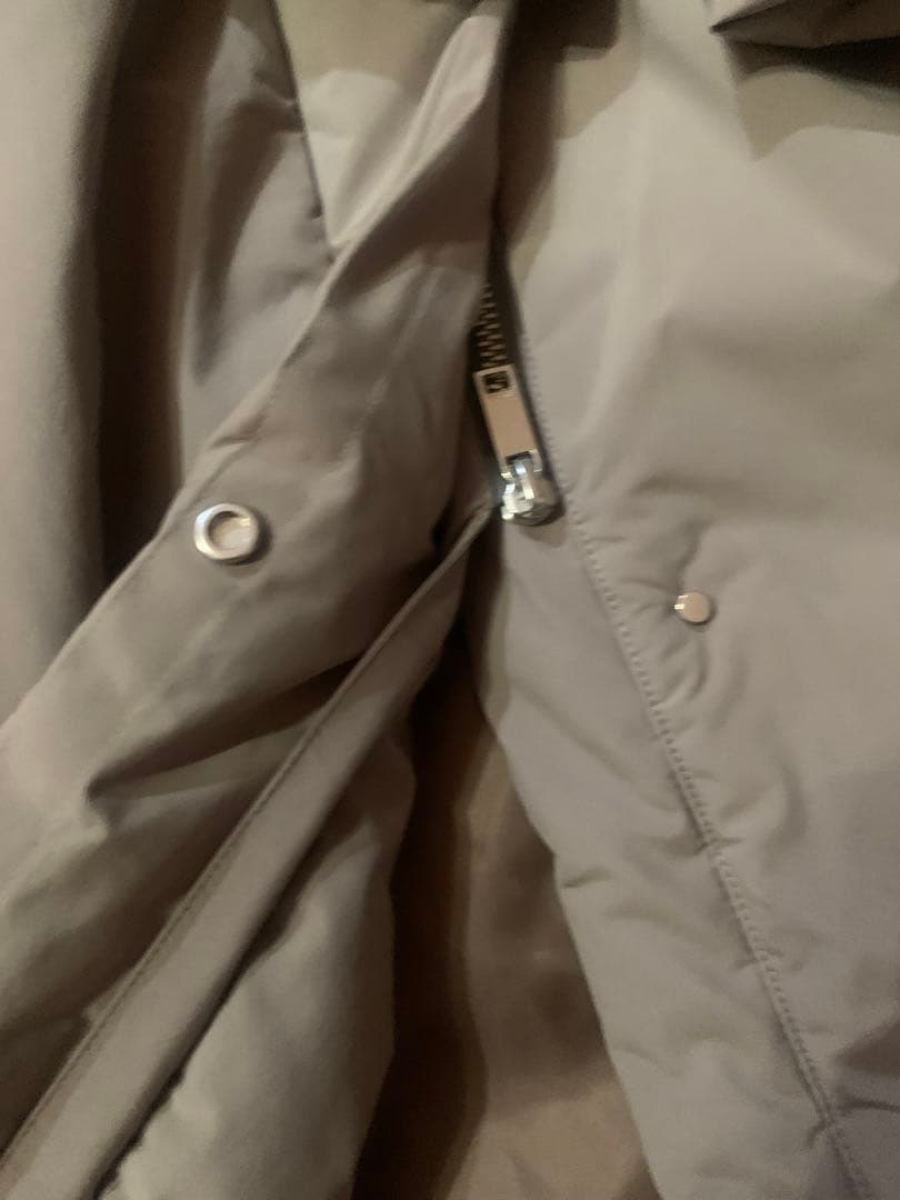 CLANE クラネ BALLOON HOODIE LONG DOWN COAT