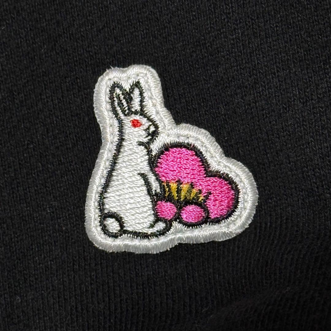 【超希少デザイン】FR2 梅限定 パーカー バックビッグプリント 頭狂色情兎