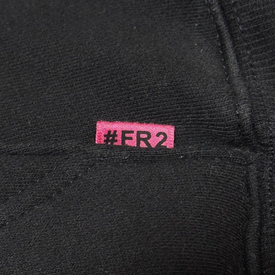 【超希少デザイン】FR2 梅限定 パーカー バックビッグプリント 頭狂色情兎