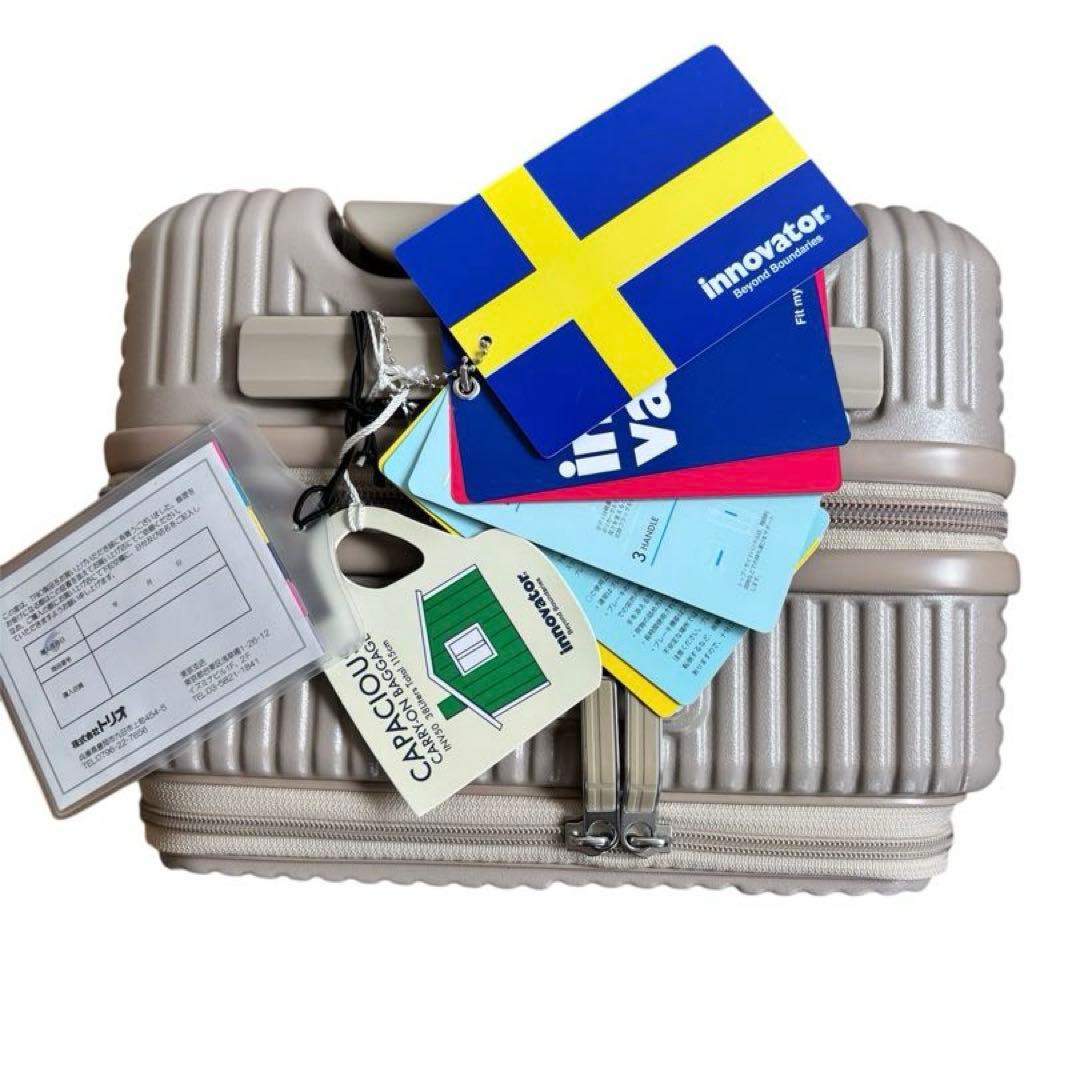 イノベーター スーツケース INV50 38L カフェラテ キャリーケース