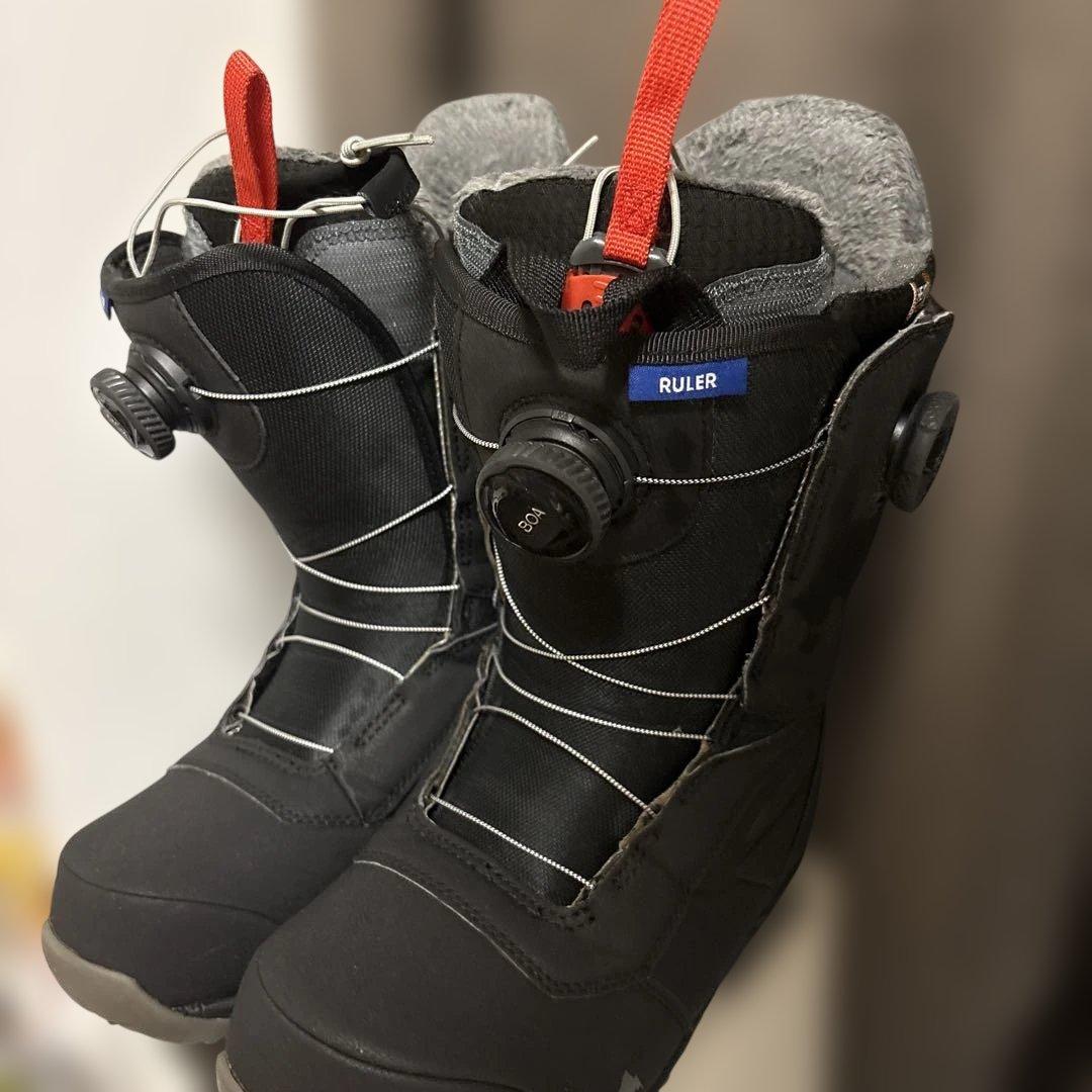 【美品】BURTON　RULER BOA WIDE 26cm 短時間　3回のみ