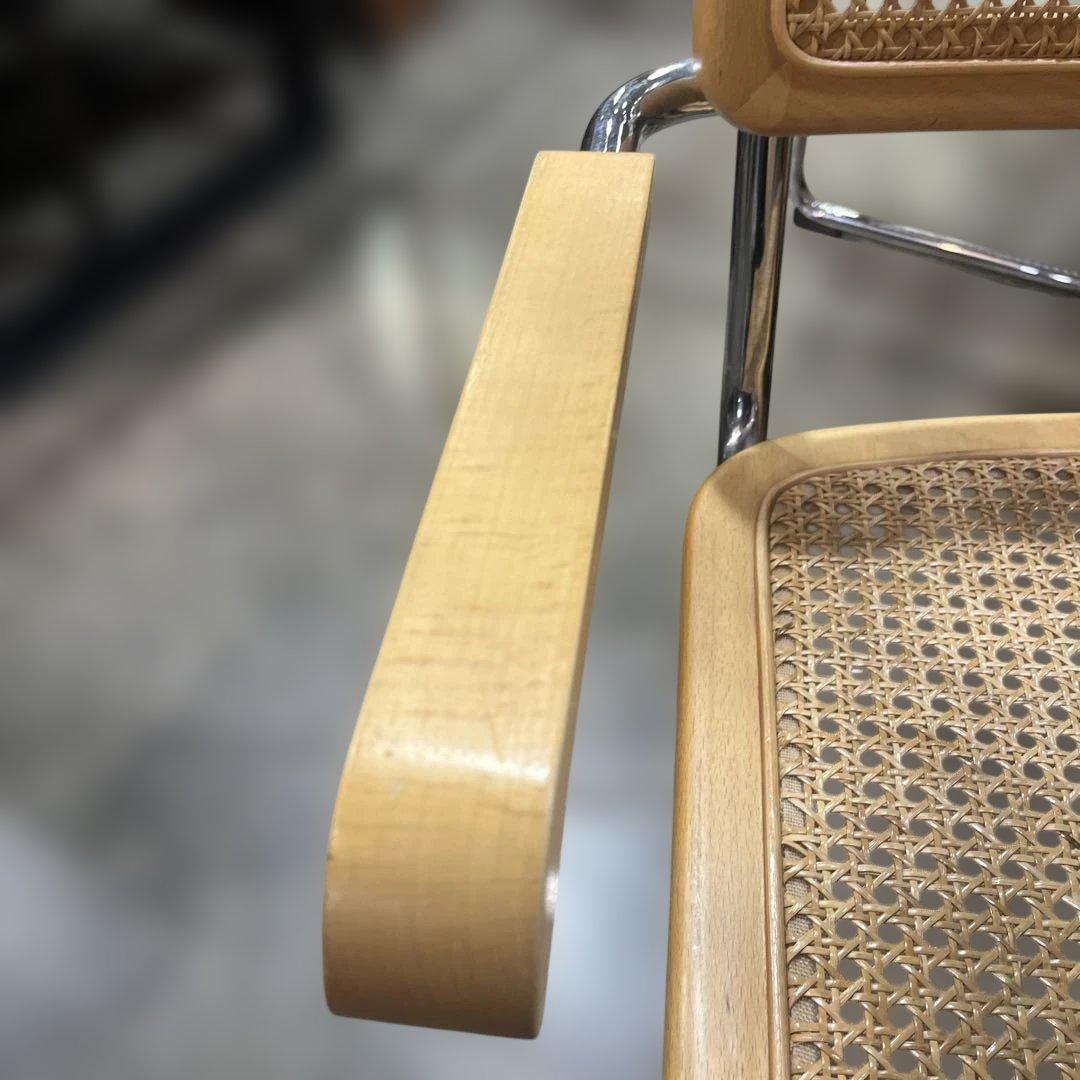 【マルセルブロイヤー】チェスカチェア◇リプロダクト◆アームチェアB