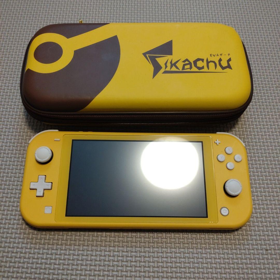 Nintendo Switch Lite （イエロー）ケース＆microSDつき