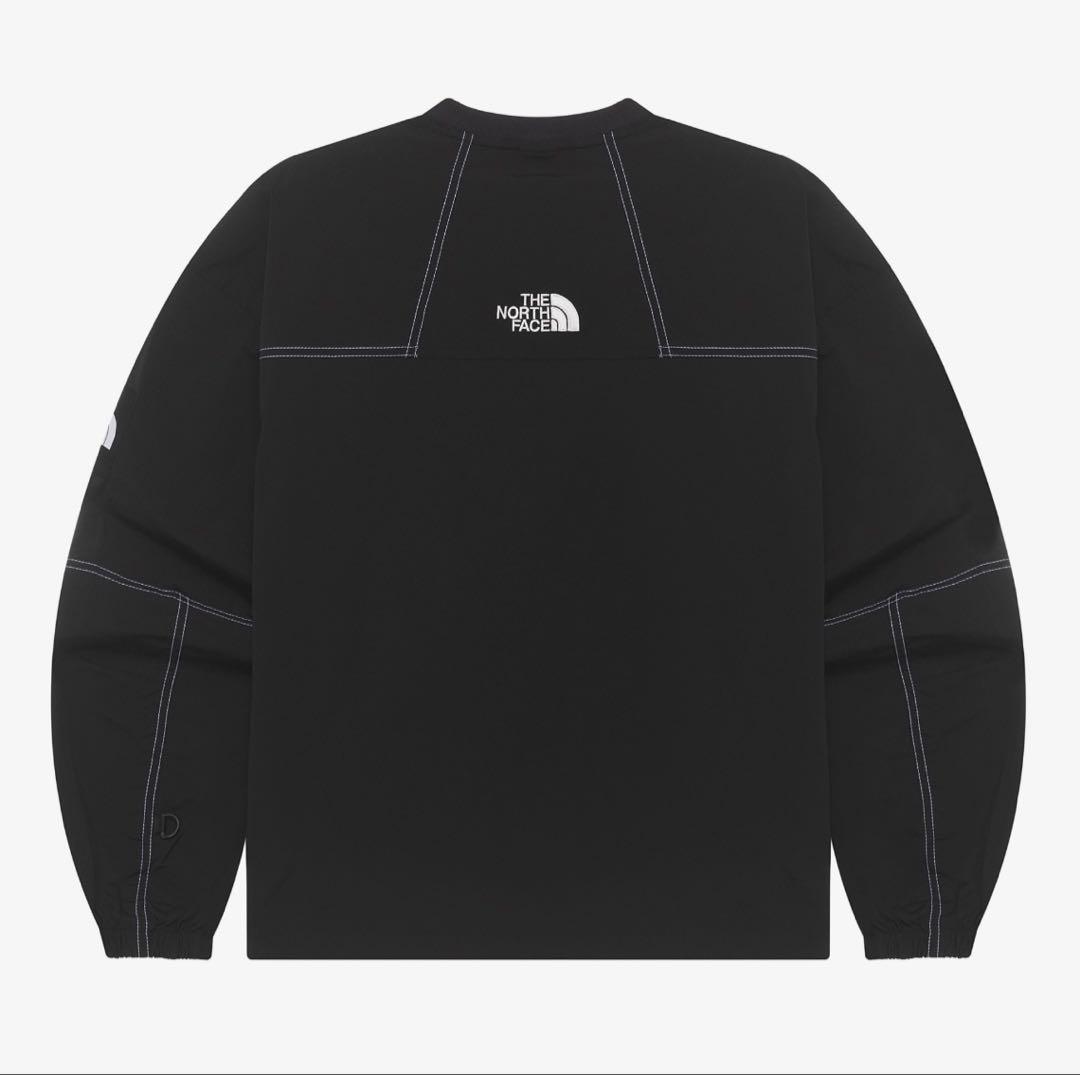 韓国限定 ノースフェイス ホワイトレーベル アルバニークルーネック M ブラック