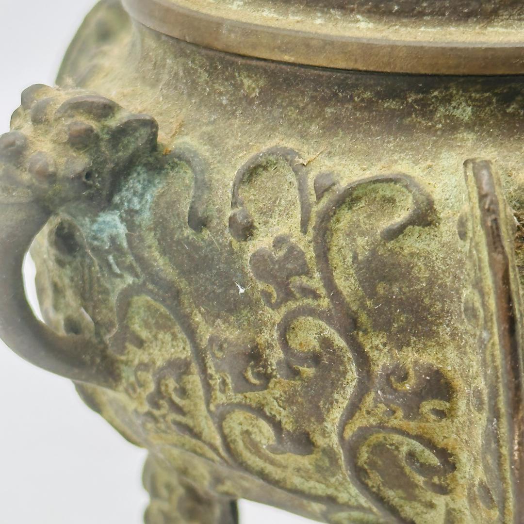 T　香炉花台　一式　床の間飾り　香道具　茶道具　紫檀　縞黒檀