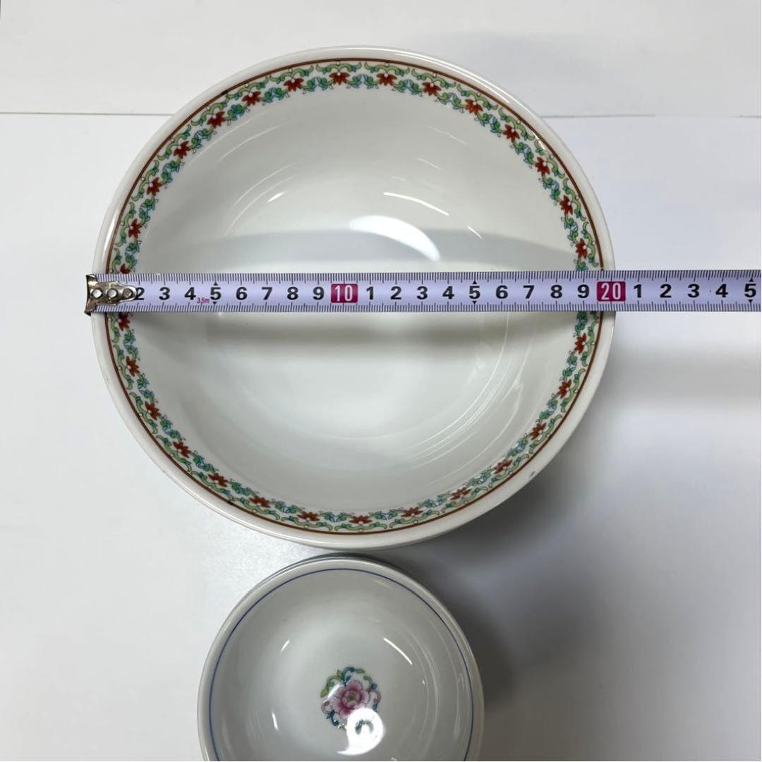 大昭和龍峰製　中華皿　セット　昭和レトロ　ビンテージ　5種類×5個＝25点セット