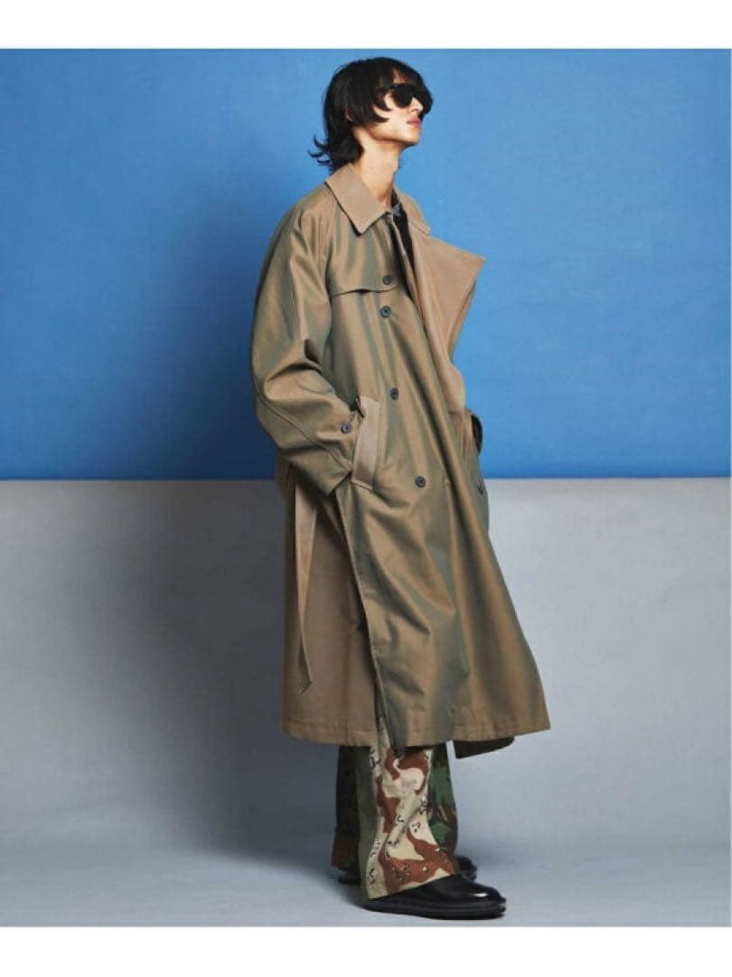 MAISON SPECIALメゾンスペシャル　トレンチコート 01 ベージュ