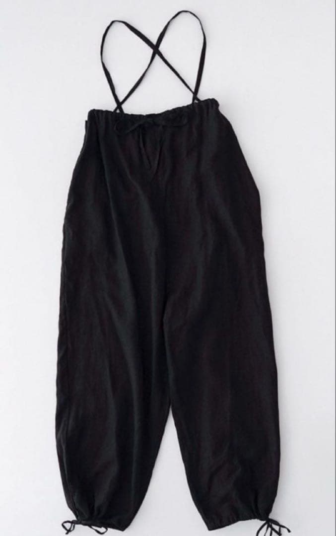 ネストローブ　リネンバルーンサロペット　nest robe