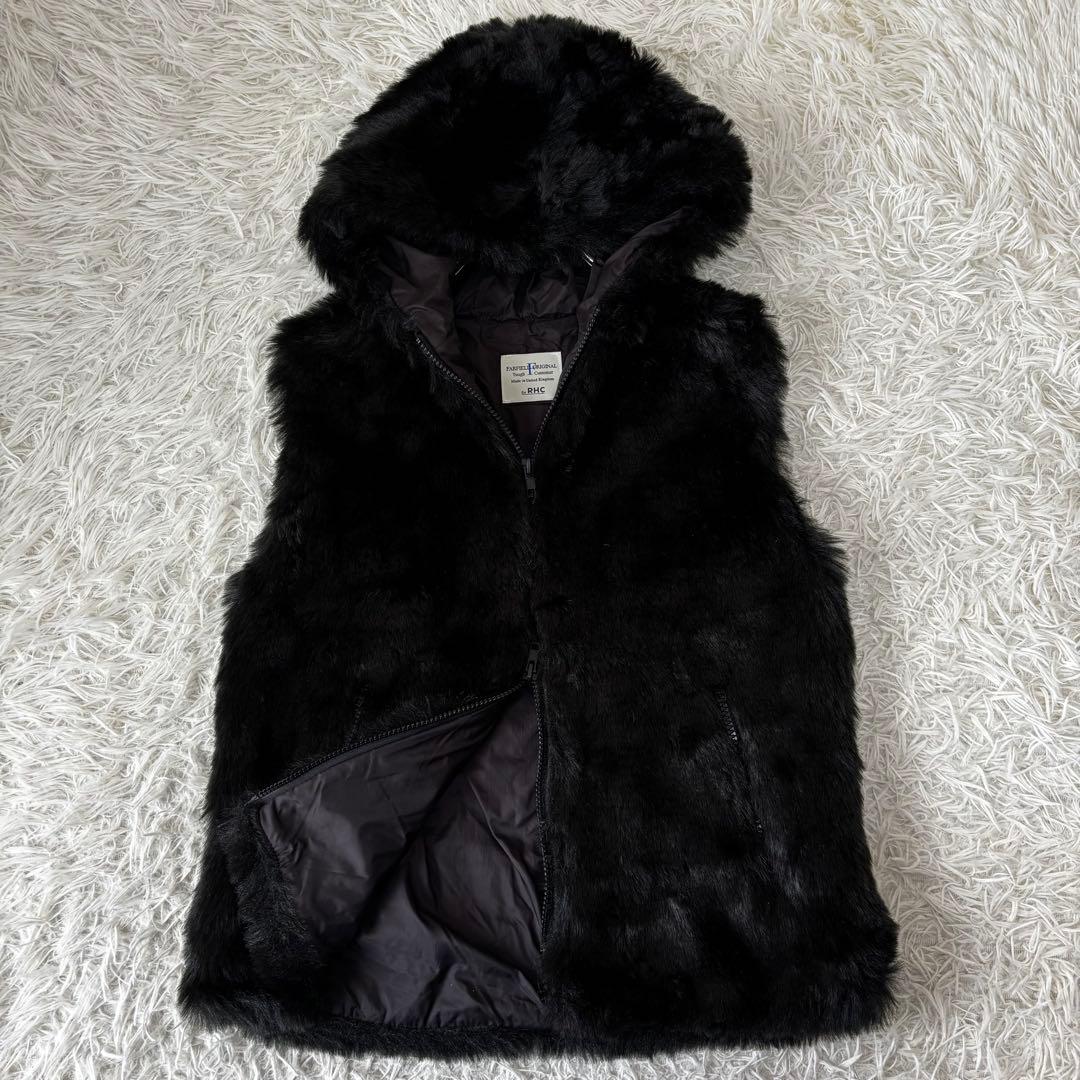 RHC✨ FARFIELD ORIGINAL別注フェイクファー　フーデッドベスト