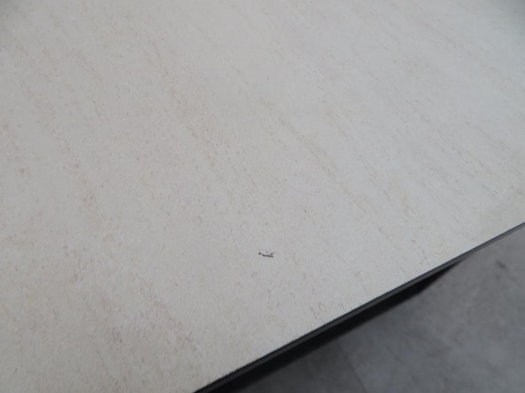 美品■カリモク■DA5580■メラミン天板■ダイニングテーブル■幅165㎝■