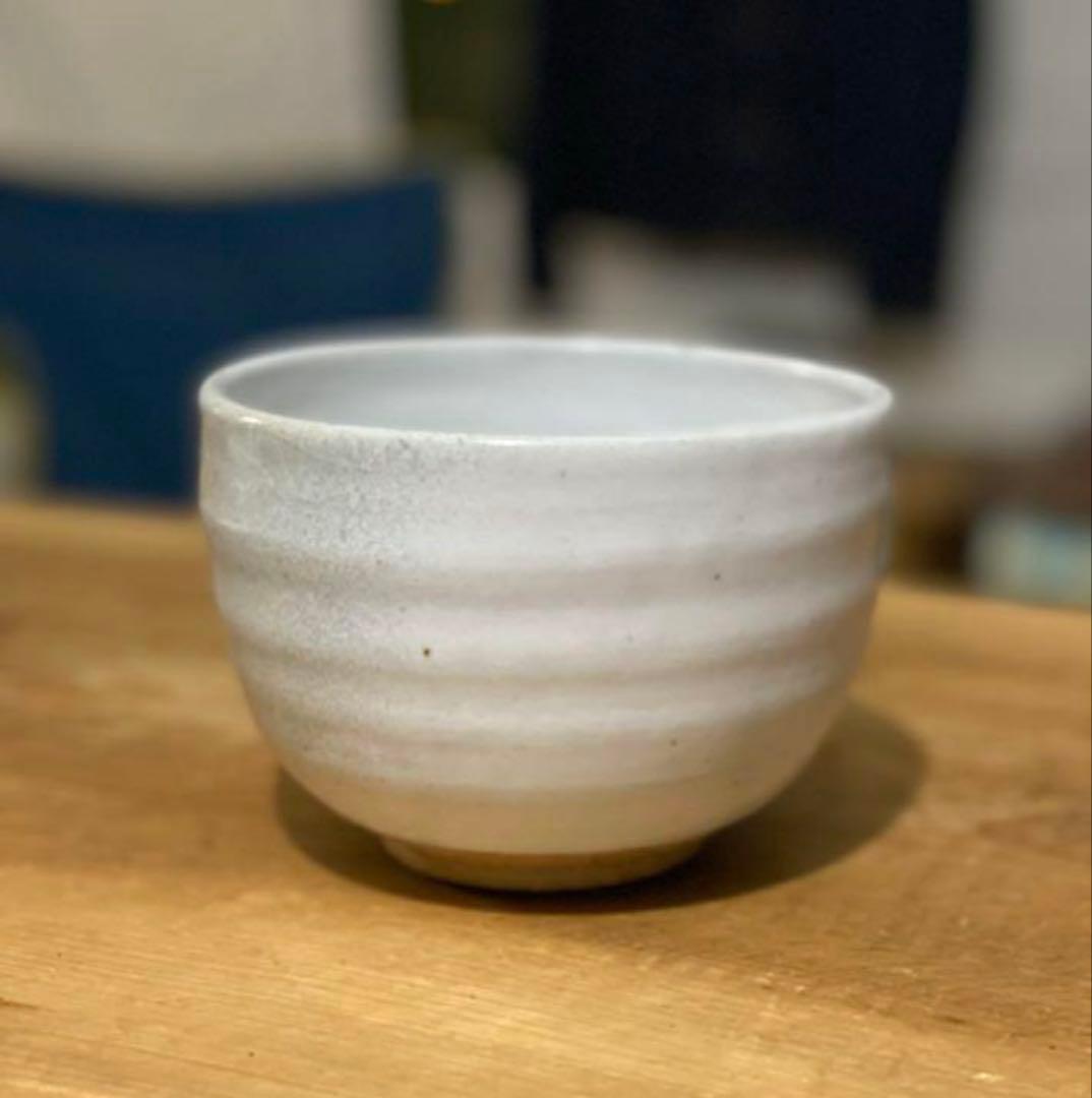 初夢価格　二碗セット　三輪休和、壽雪　萩焼　人間国宝