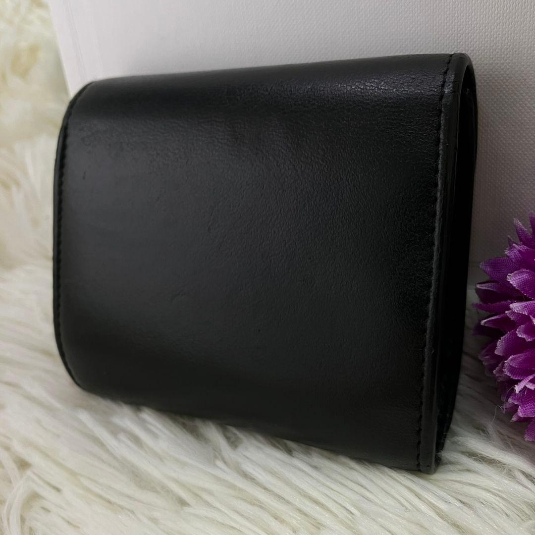 極美品✨ セリーヌ 折り財布 トリオンフ フラップ スモールウォレット