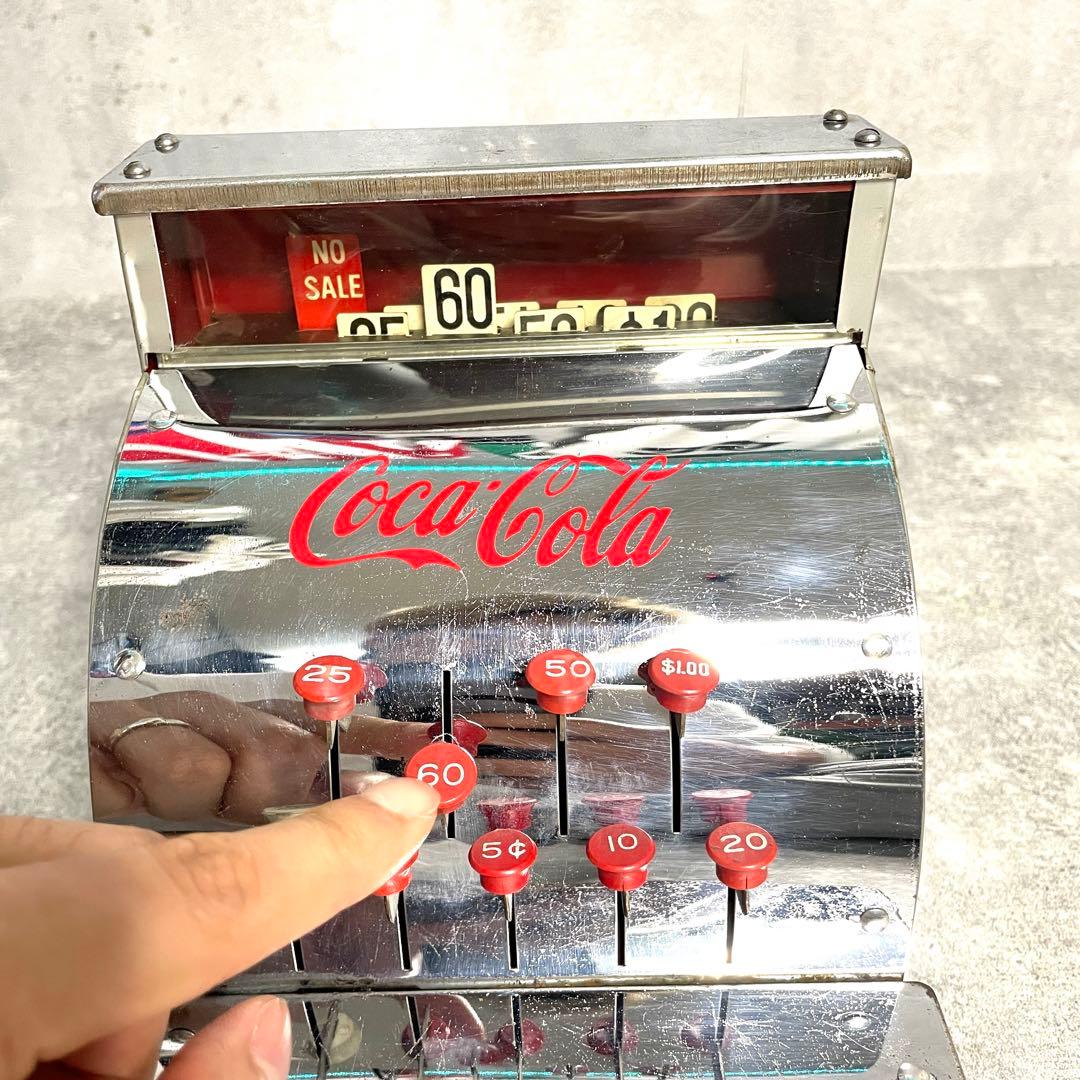 【激渋 50s vintage Coca-Cola トイ レジスター 美品】