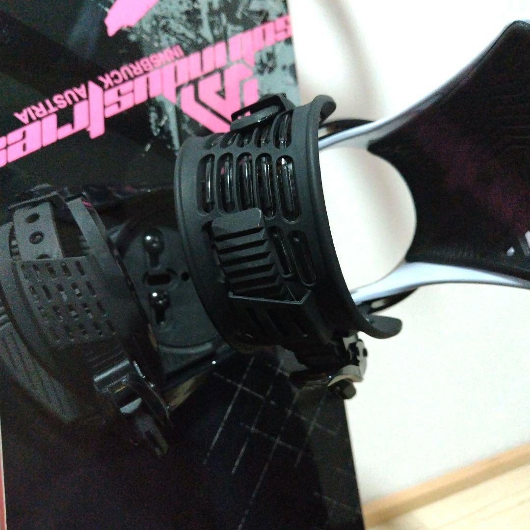 スノーボード板／ビンディング／ケース３点セット