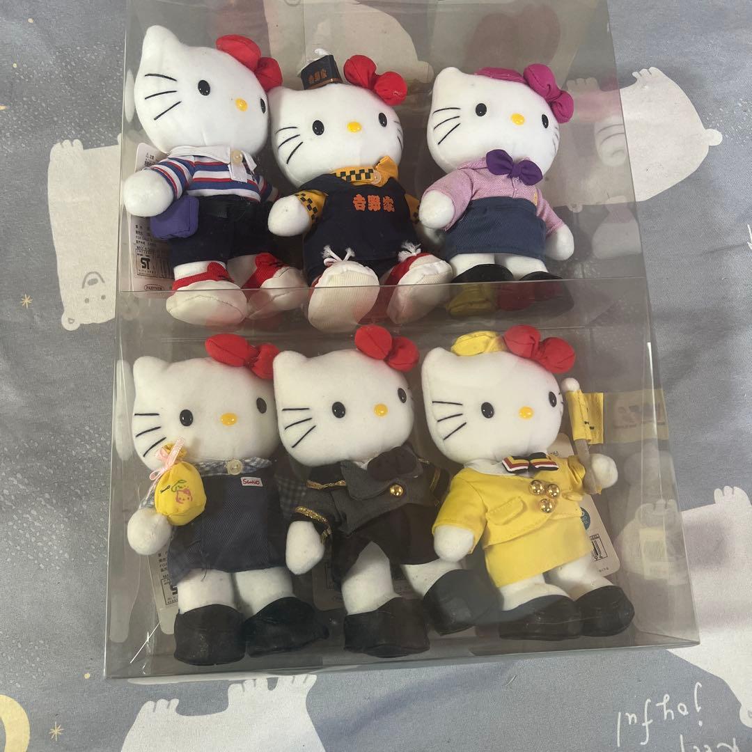 ハローキティ ぬいぐるみ 6体セット