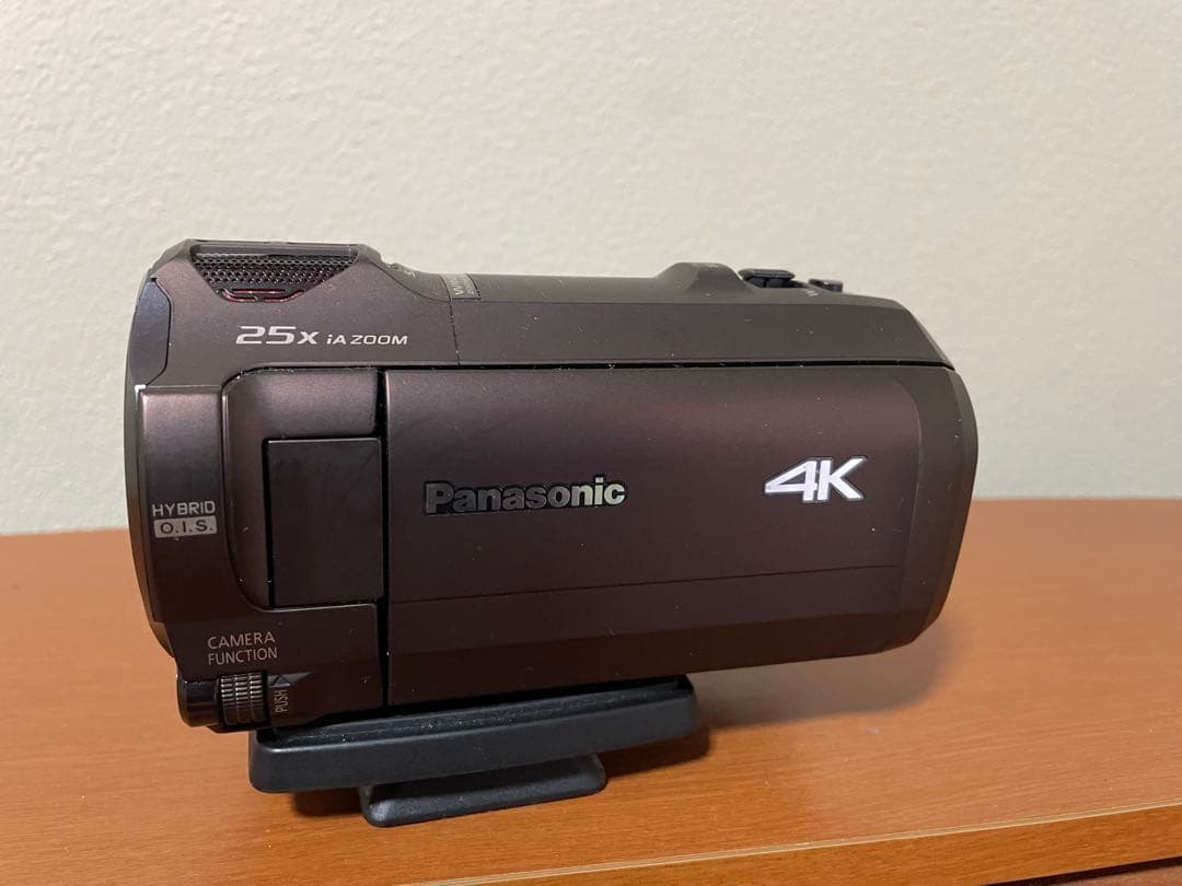 Panasonic 4K ビデオカメラ 25倍ズーム