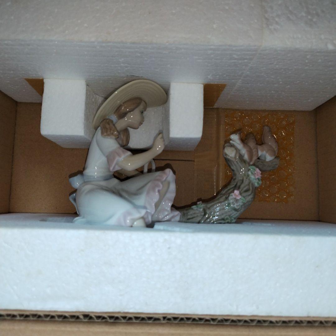 リヤドロ6140 春のお友だち（箱なし、欠けあり）