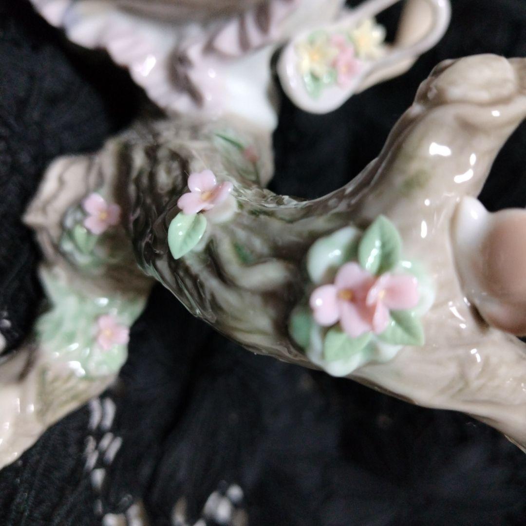 リヤドロ6140 春のお友だち（箱なし、欠けあり）