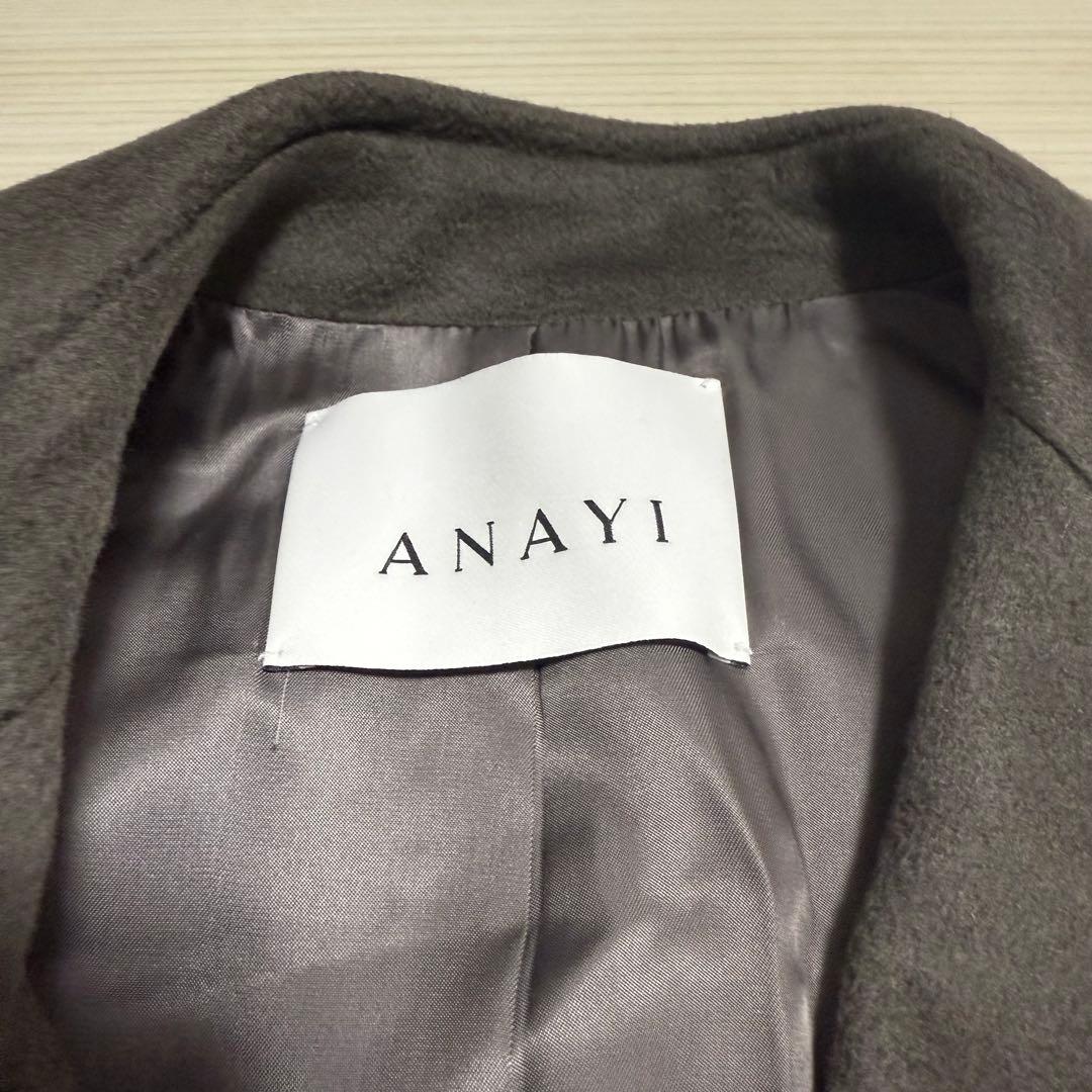 【即完売品】ANAYI 伊MTR社 ピュアカシミヤ カシミヤドレストレンチ