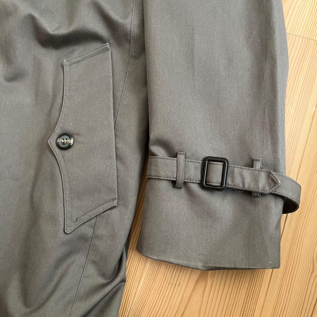 90s ChristianDior コットンツイルダブルブレスト トレンチコート