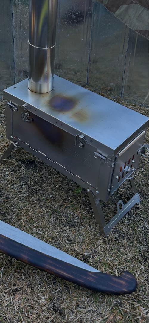 ウィンナーウェル WINNERWELL バックパック チタン 1kg 薪ストーブ