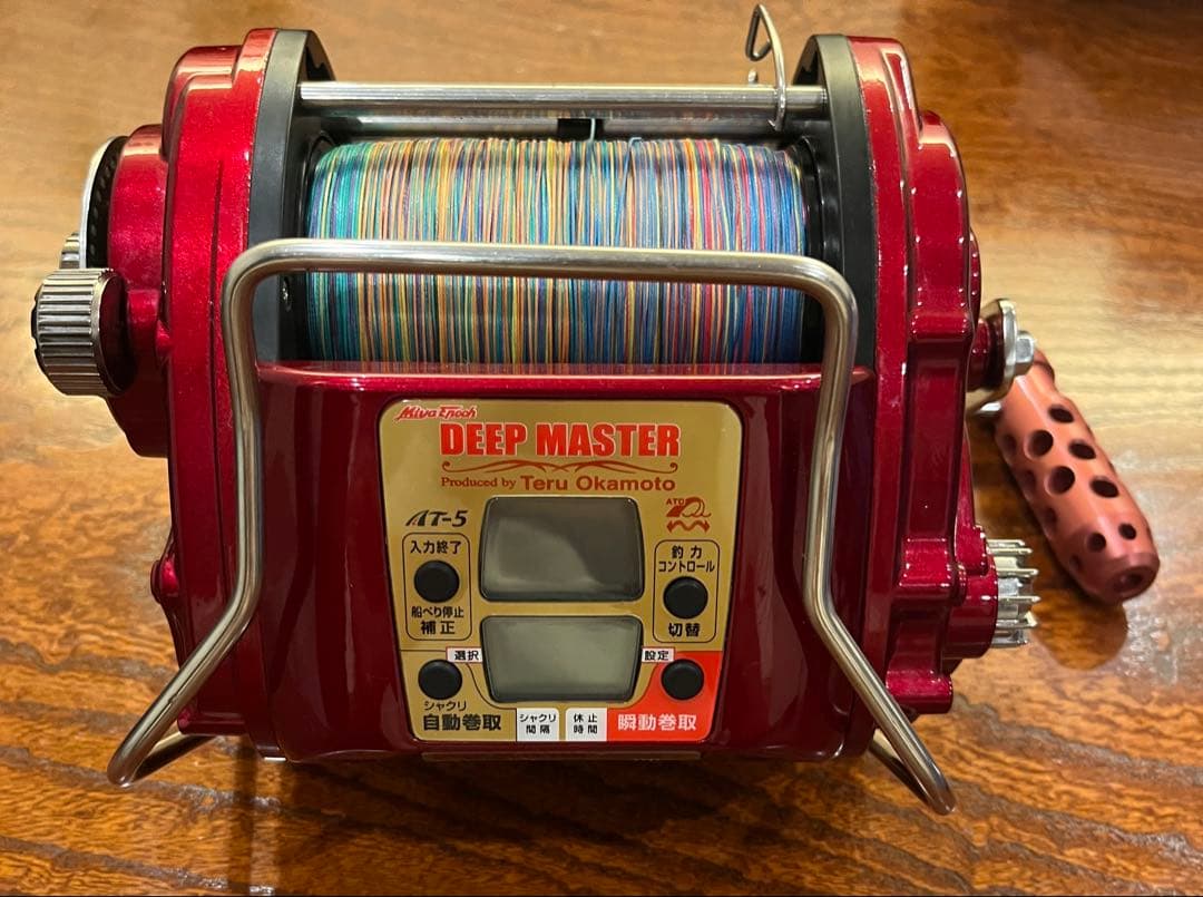 ［値段交渉可］ミヤマエ　DEEP MASTER AT-5 電動リール