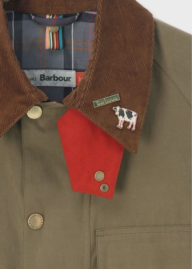 PaulSmith loves Babour Transport ピーチスキン