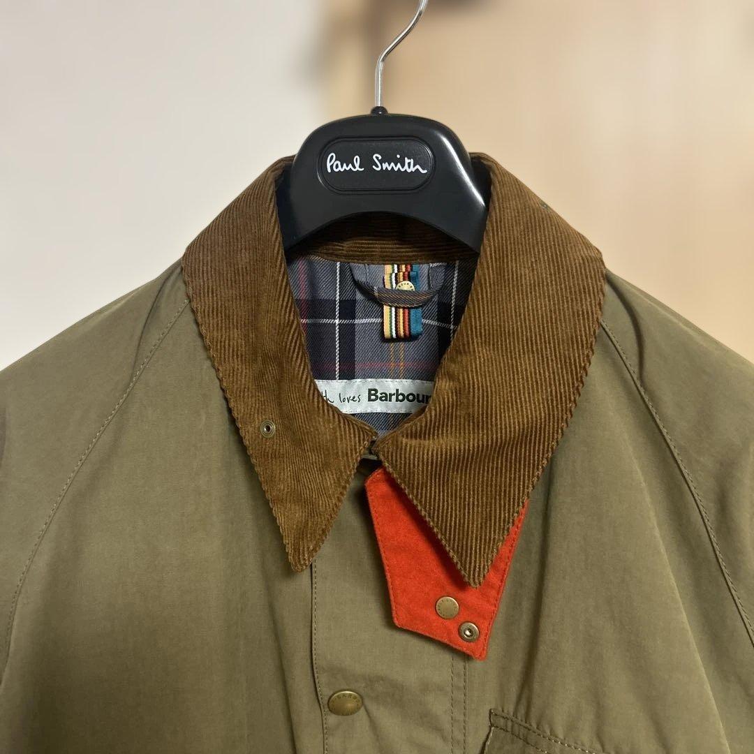 PaulSmith loves Babour Transport ピーチスキン