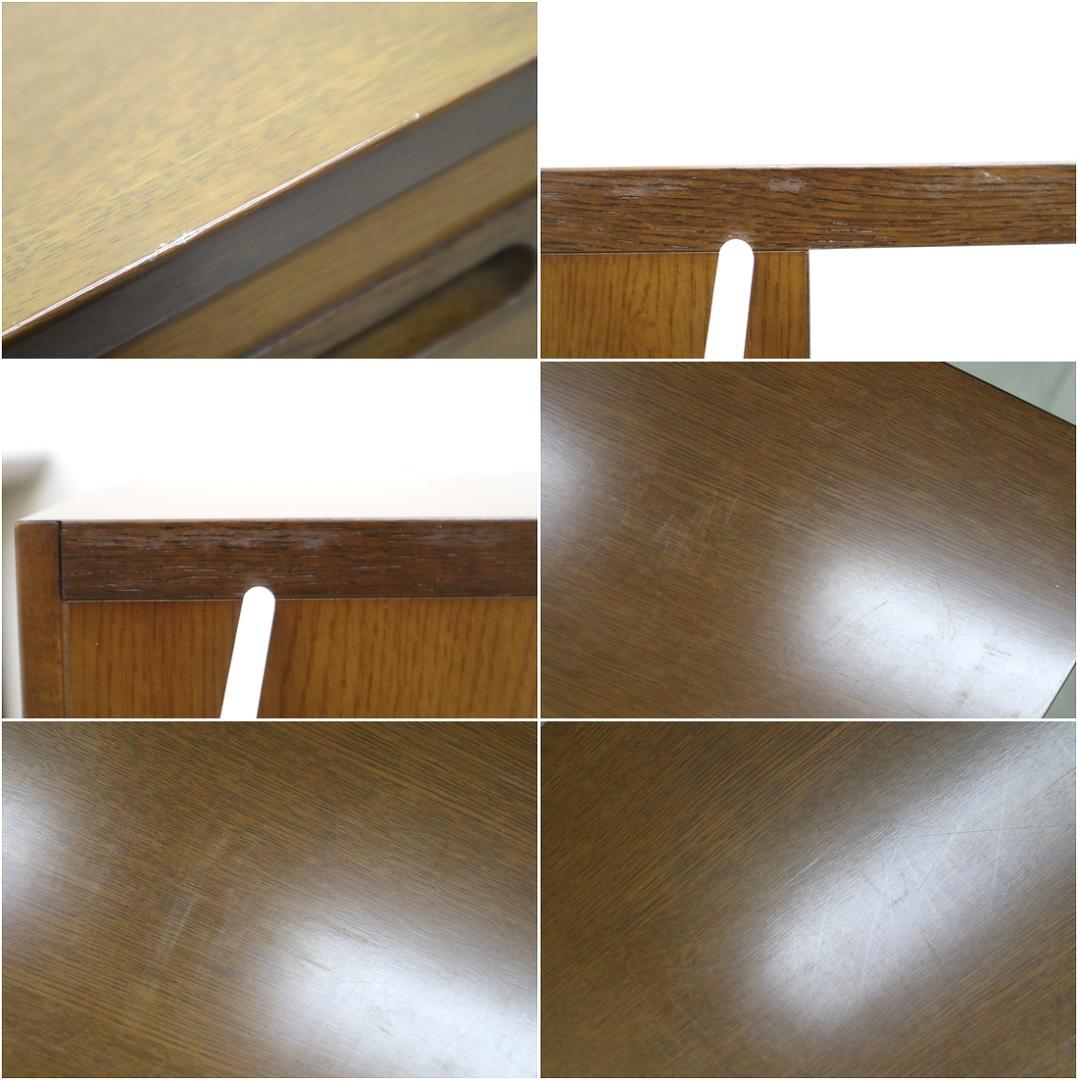 カリモク60 ロクマル デスク 平机 木製 オーク 書斎 (別チェスト購入必須)