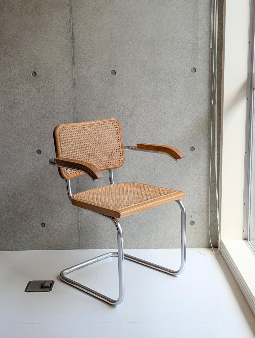 ヴィンテージ Thonet S64 アームチェア マルセルブロイヤー イタリア製