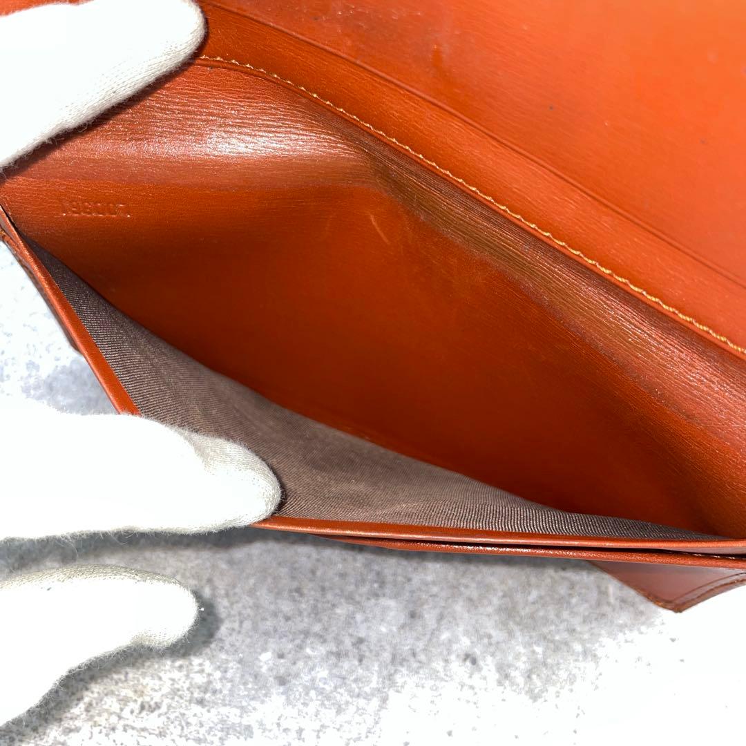 【美品】ルイヴィトン エピ 長財布 茶色 ブラウン レザー