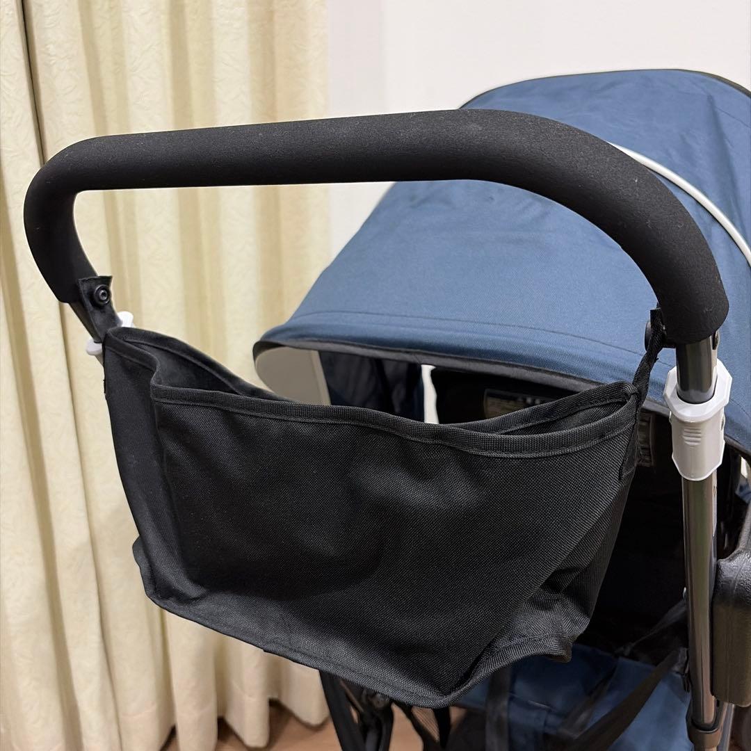 【美品】カトージ　KATOJI 2人でゴー 2人乗り ベビーカー ネイビー