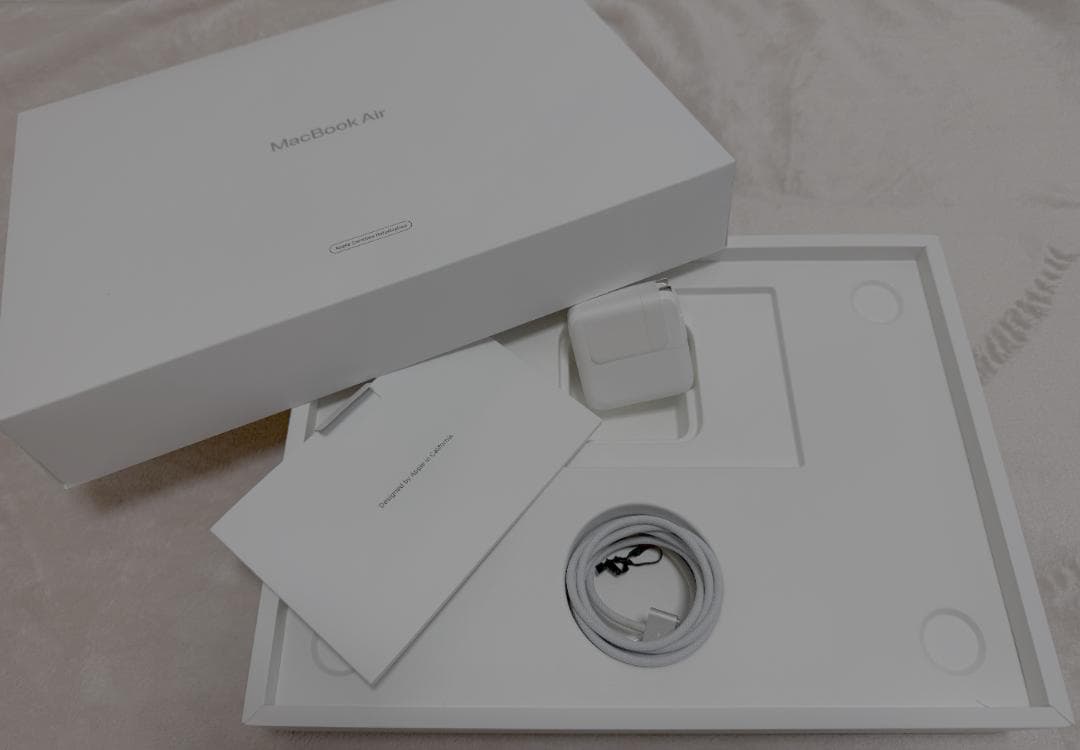 美品! Macbook Air M2 13inch 16G/512GBシルバー