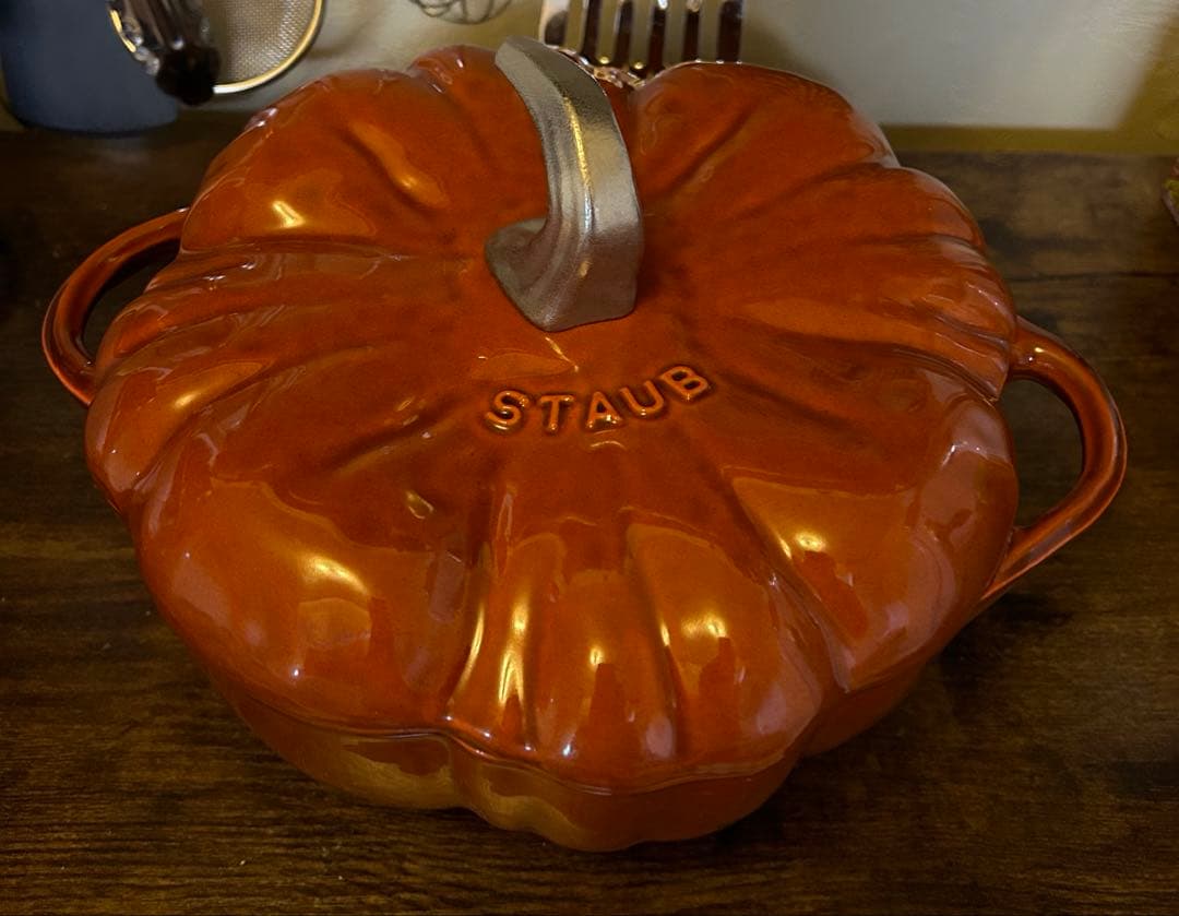 STAUB かぼちゃ 両手鍋