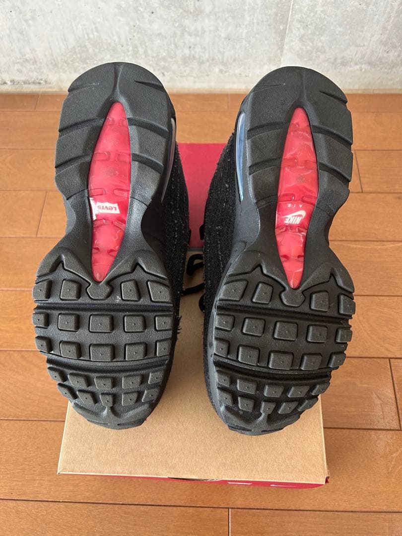 靴 Levi's Nike Air Max 95 OG \"Denim Black\"