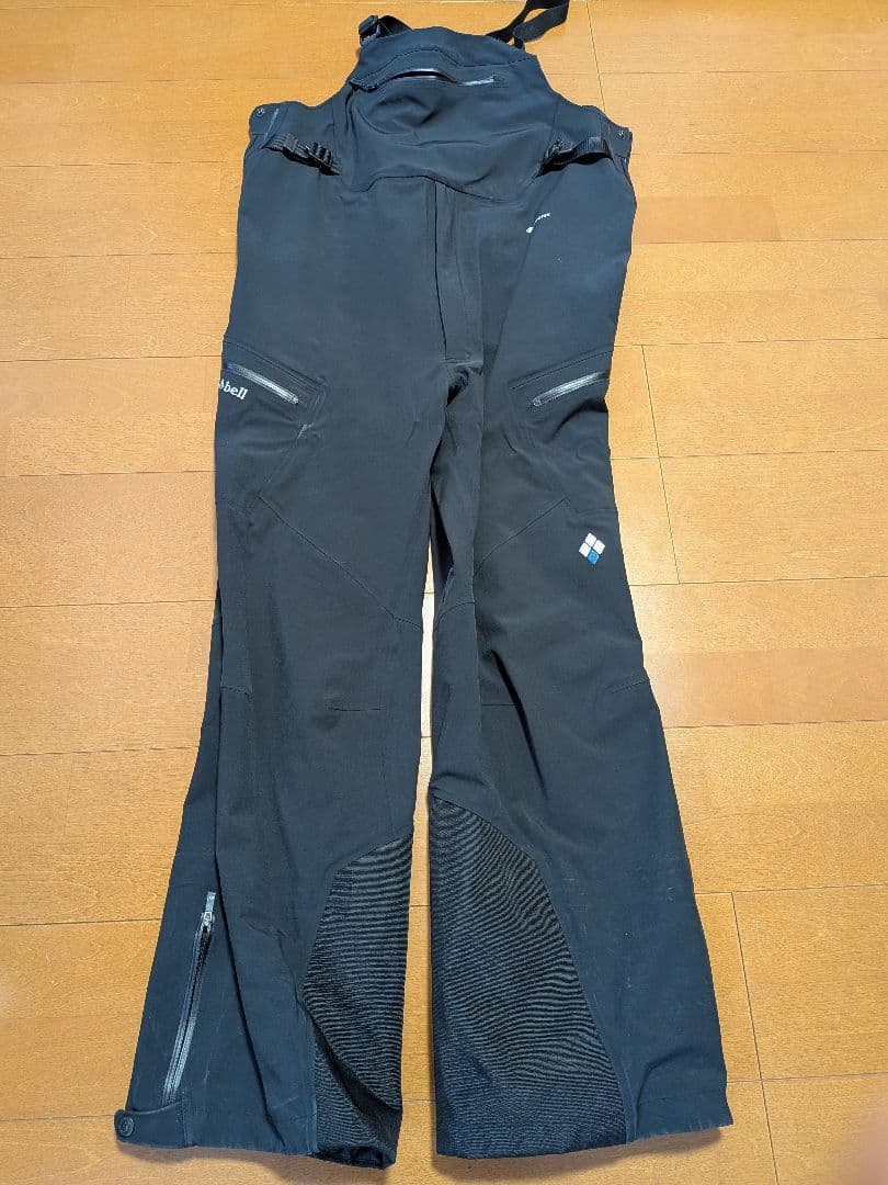 モンベル　パウダートラックビブ　ビブパンツ　ゴアテックス　Mサイズ