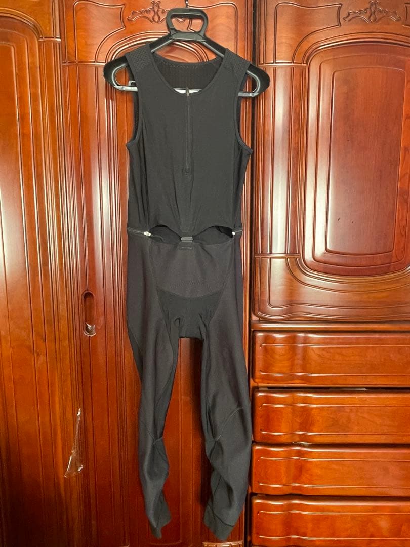 ★パールイズミ ウィンドブレーククイックビブタイツ裏起毛【5℃～対応】 Lサイズ