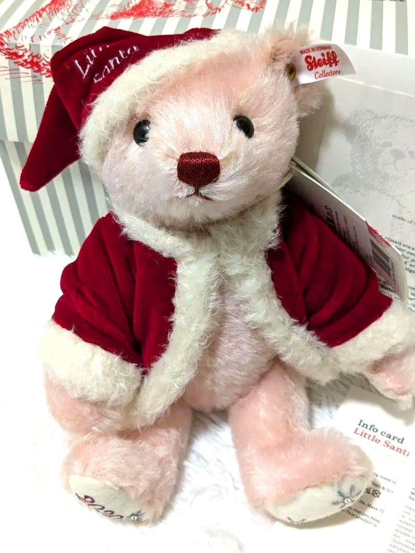 おまけ付♥️steiff 日本限定 シュタイフ テディベア リクリスマス　ギフト