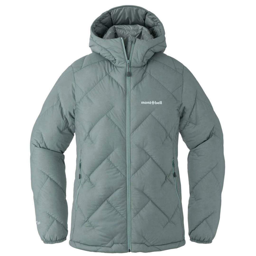 【新品】montbell ネージュダウンパーカ グレーM
