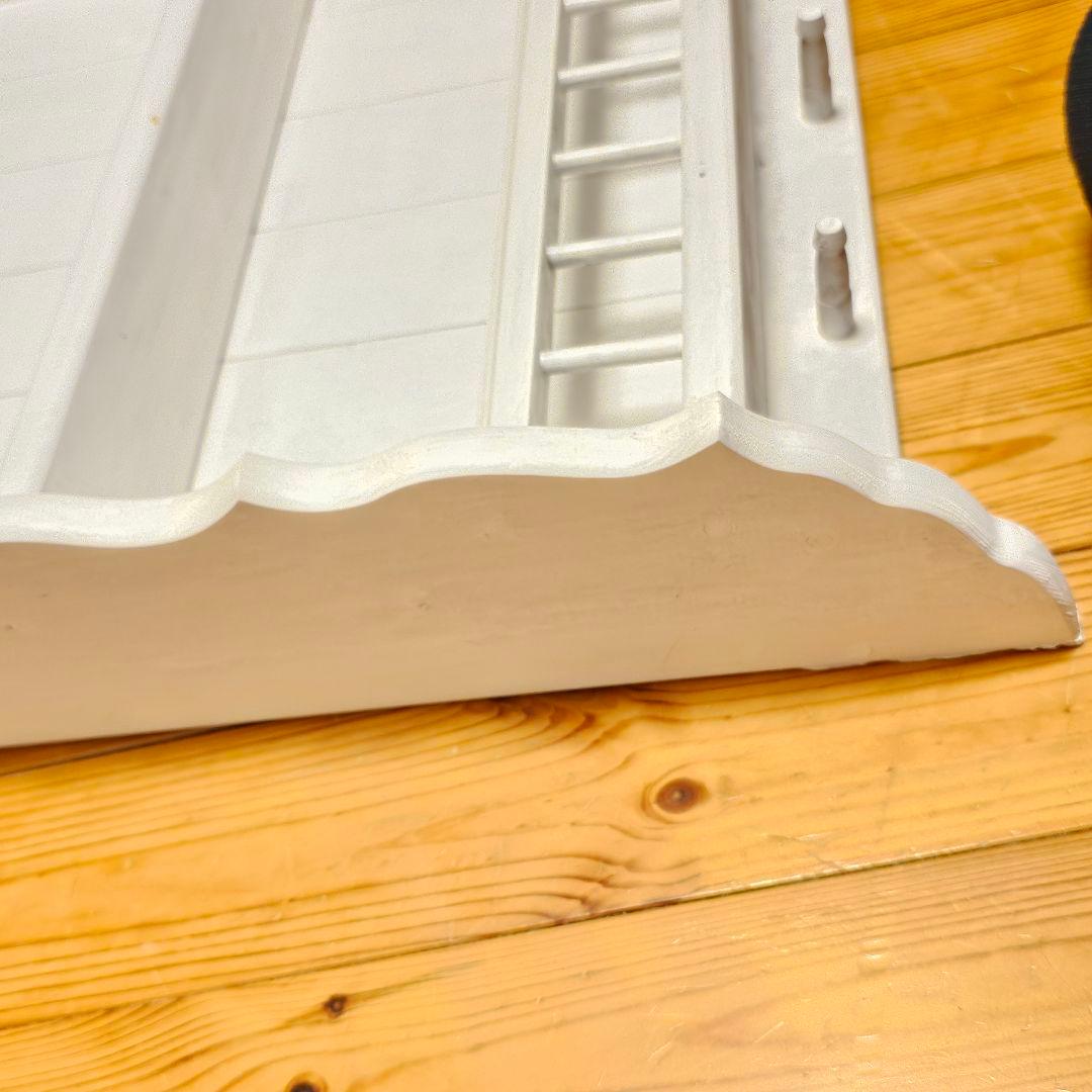 O*i様 木製カントリーシェルフ　訳あり　ホワイト　シャビー　アンティーク　壁掛