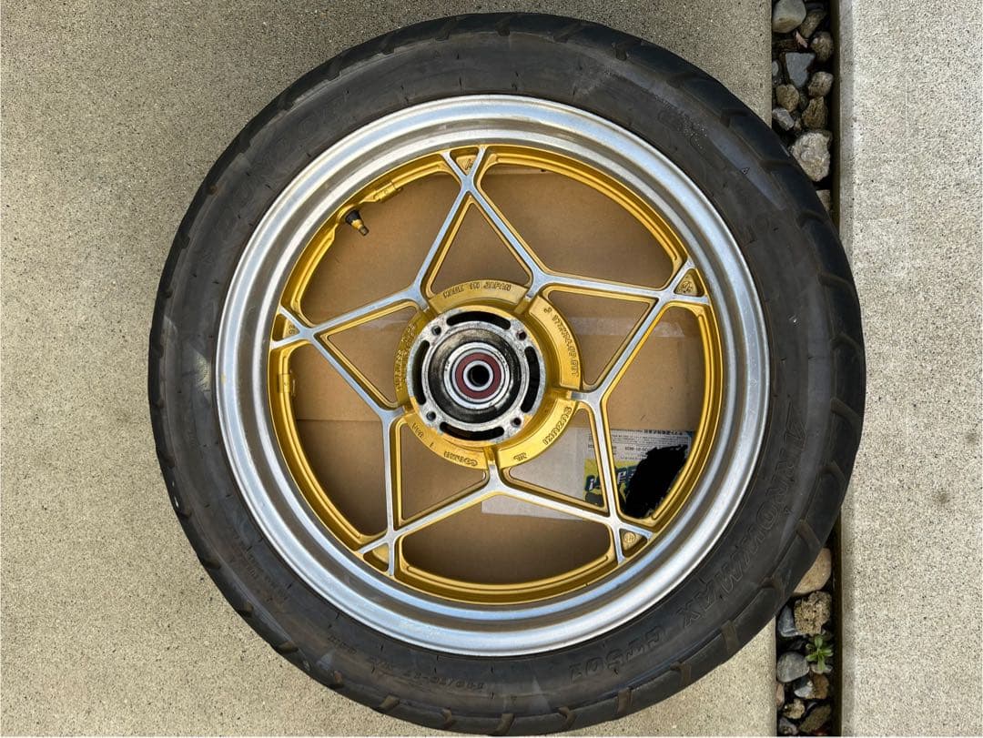 GSX400S カタナ　純正リアホイール　GSX400インパルスS gk79a