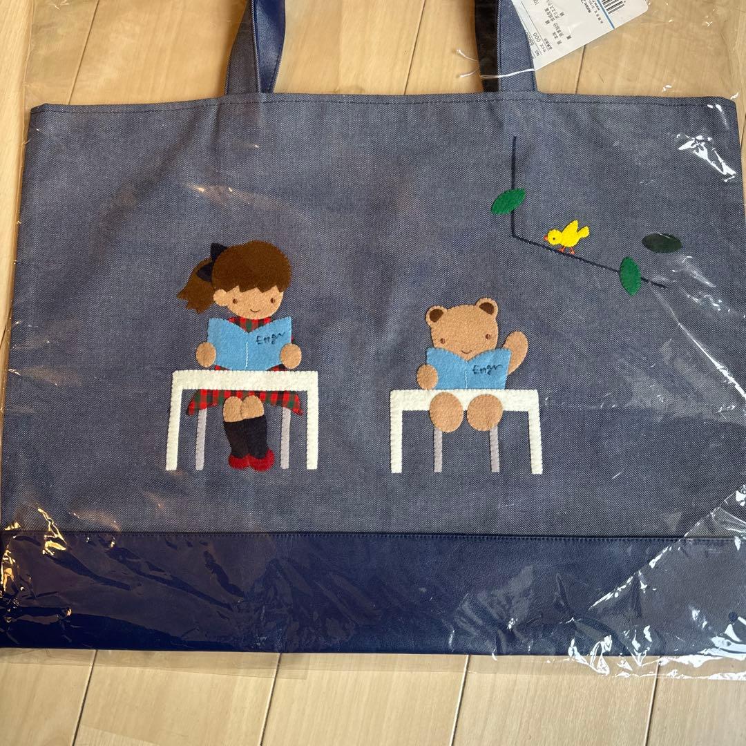 タグ付き新品★ ファミリア デニムバッグ