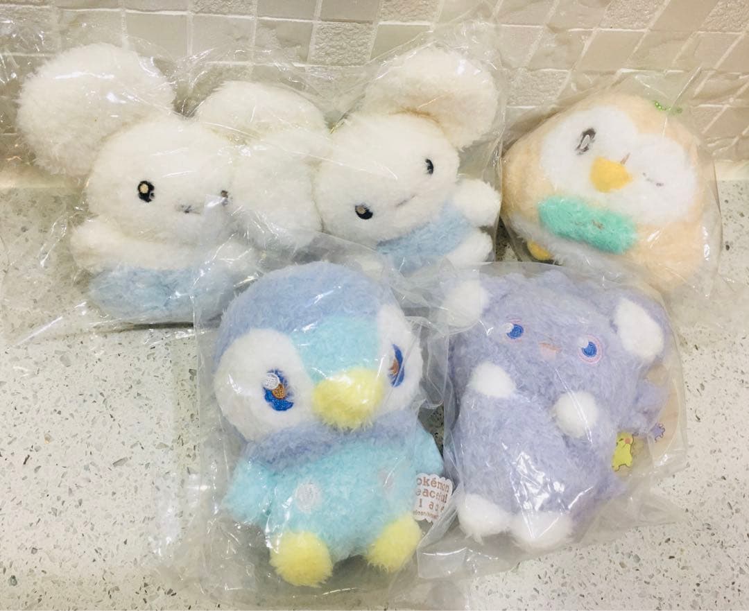 韓国限定ポケピース ワッカネズミ ニャスパー モクロー ポッチャマ キーホルダー