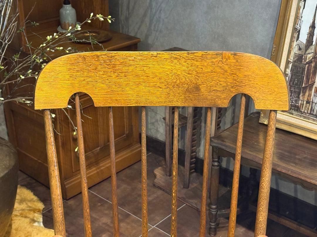 飛騨産業　キツツキマーク　ロッキングチェア　ヴィンテージ　アンティーク　SZ